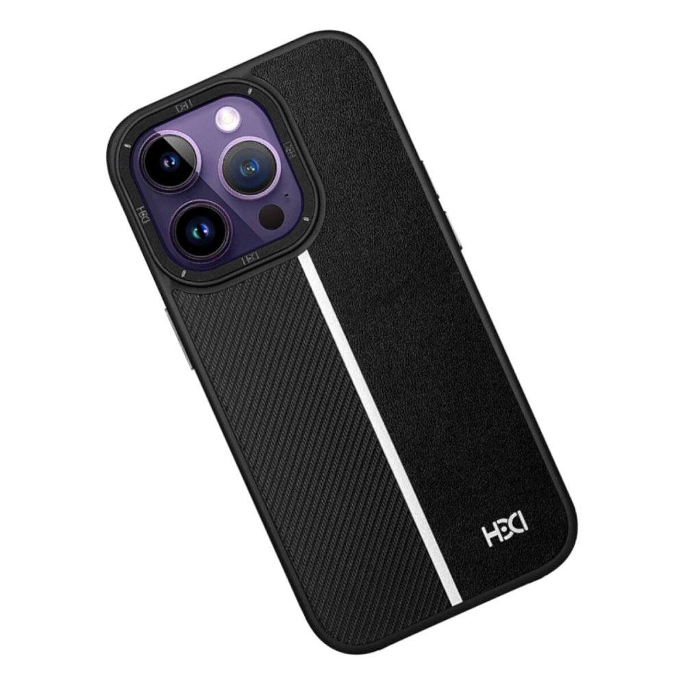 HDD iPhone 14 Pro Max Kılıf HBC-155 Lizbon Kapak - Siyah