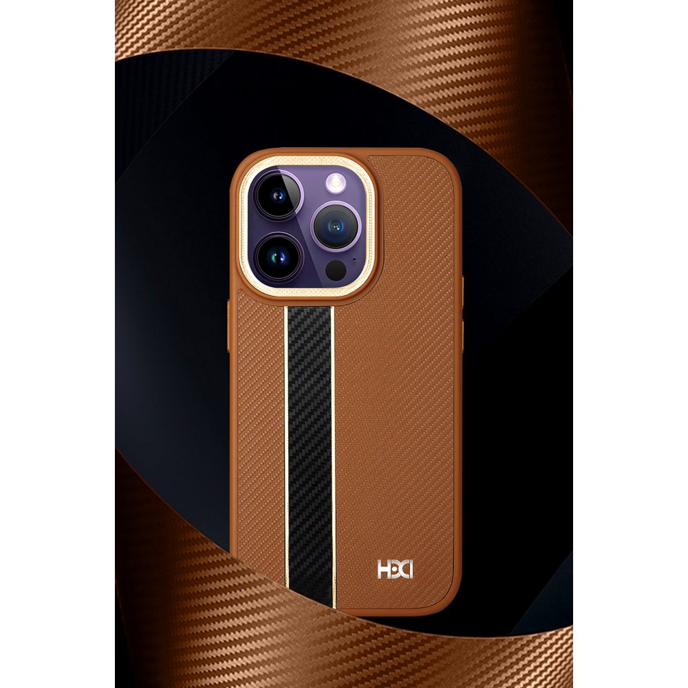 HDD iPhone 14 Pro Max Kılıf HBC-163 Times Kapak - Koyu Yeşil