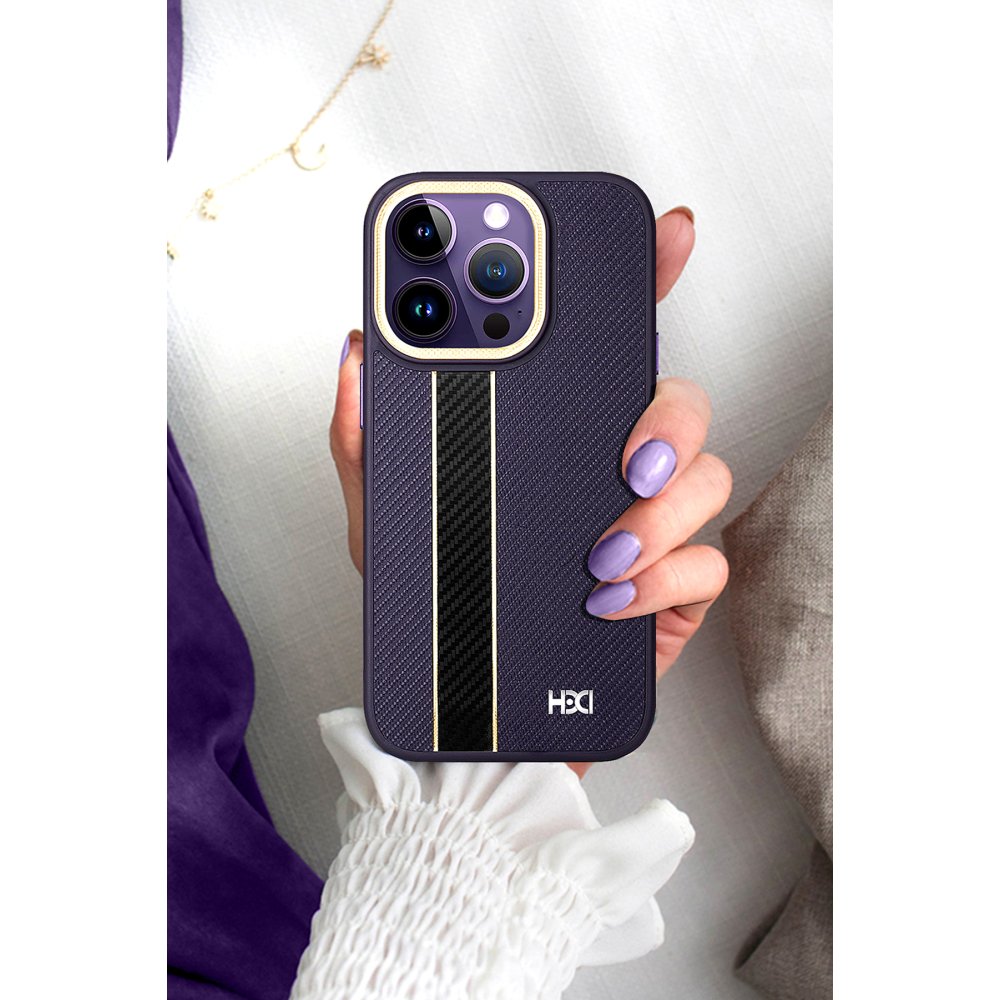 HDD iPhone 14 Pro Max Kılıf HBC-163 Times Kapak - Siyah