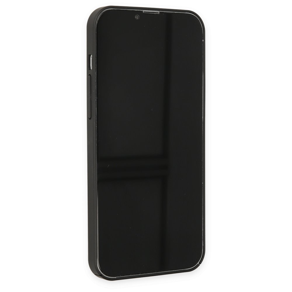 Newface iPhone 14 Pro Max Kılıf Jack Magneticsafe Lens Silikon - Siyah