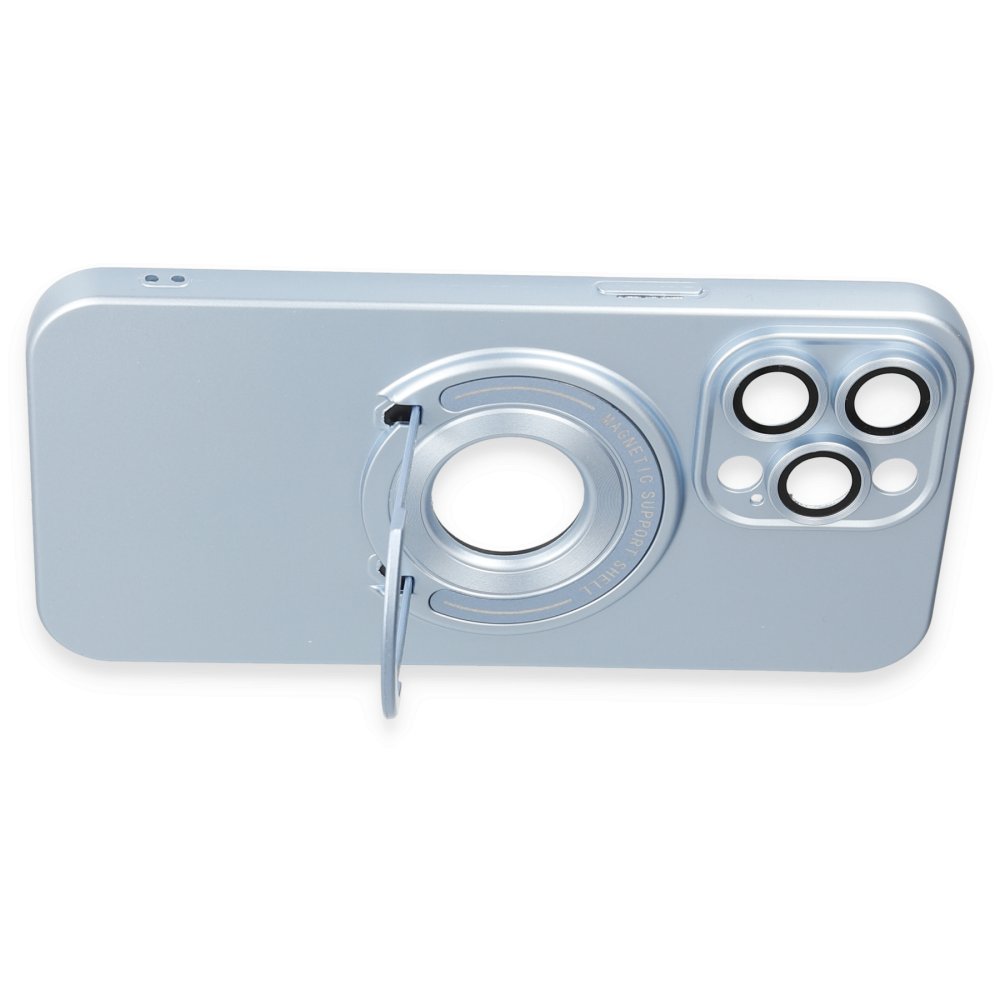 Newface iPhone 14 Pro Max Kılıf Lukka Magneticsafe Kapak - Sierra Blue