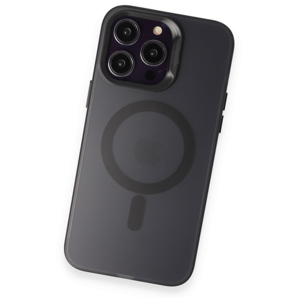 Joko iPhone 14 Pro Max Kılıf Mateks Magsafe Kapak - Siyah