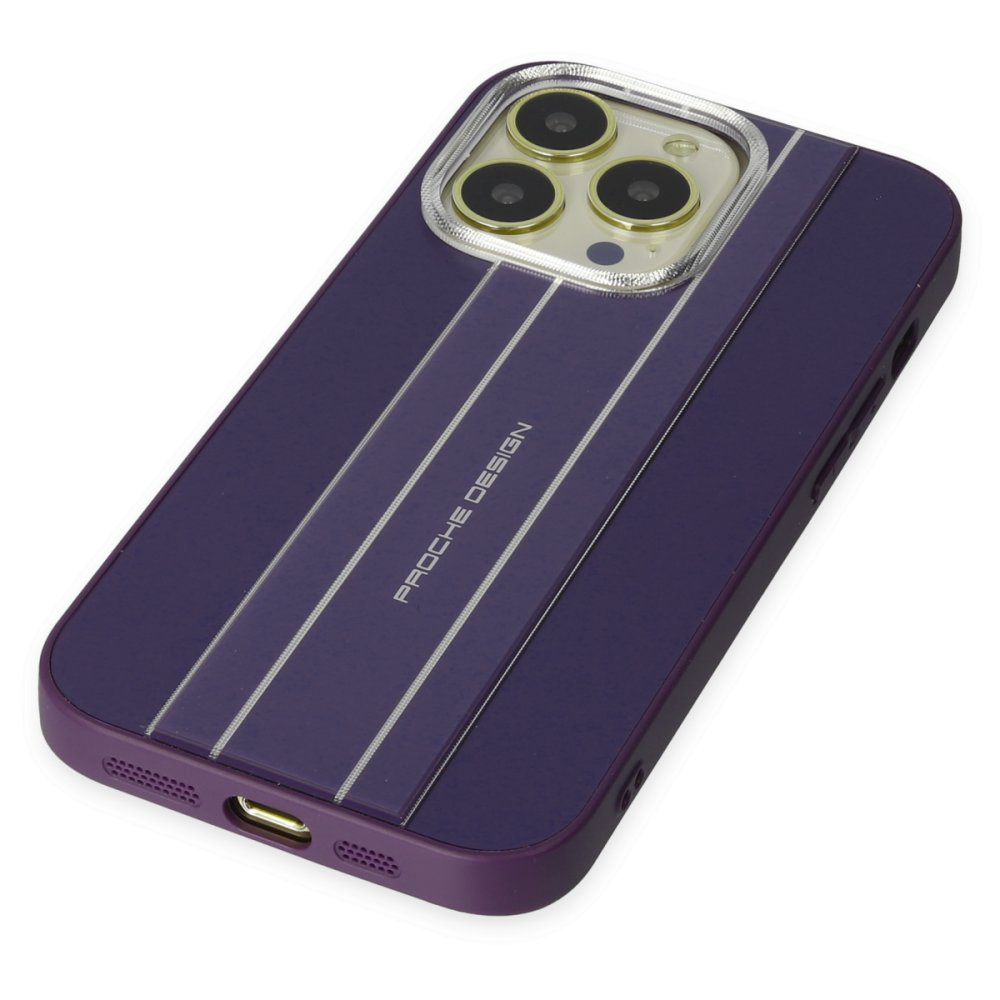 Newface iPhone 14 Pro Max Kılıf Proche Kapak - Mor