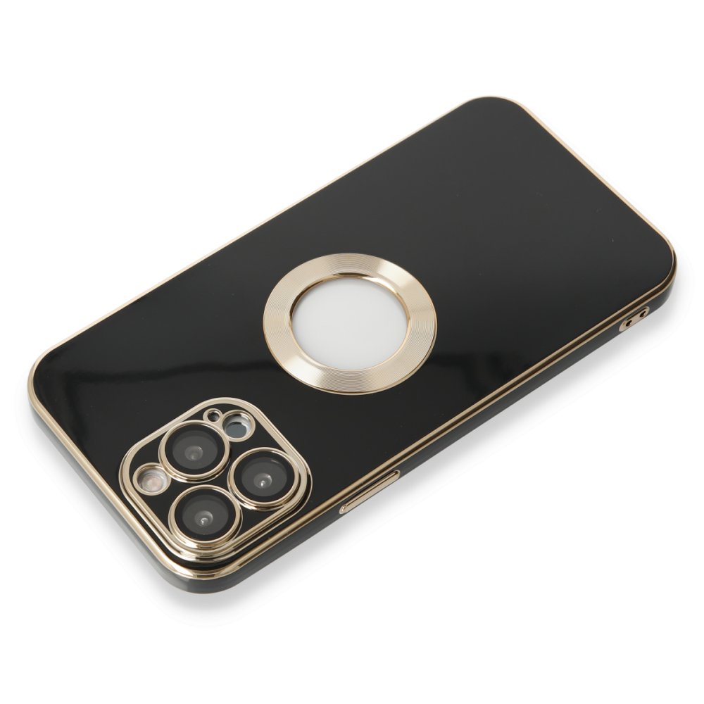 Newface iPhone 14 Pro Max Kılıf Store Silikon - Siyah