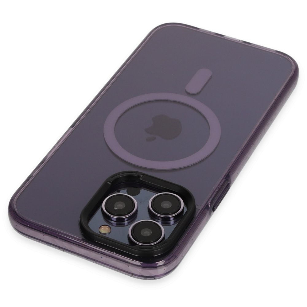 Joko iPhone 14 Pro Max Kılıf Tigra Magsafe Kapak - Derin Mor