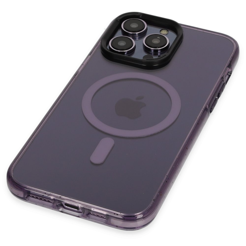 Joko iPhone 14 Pro Max Kılıf Tigra Magsafe Kapak - Derin Mor