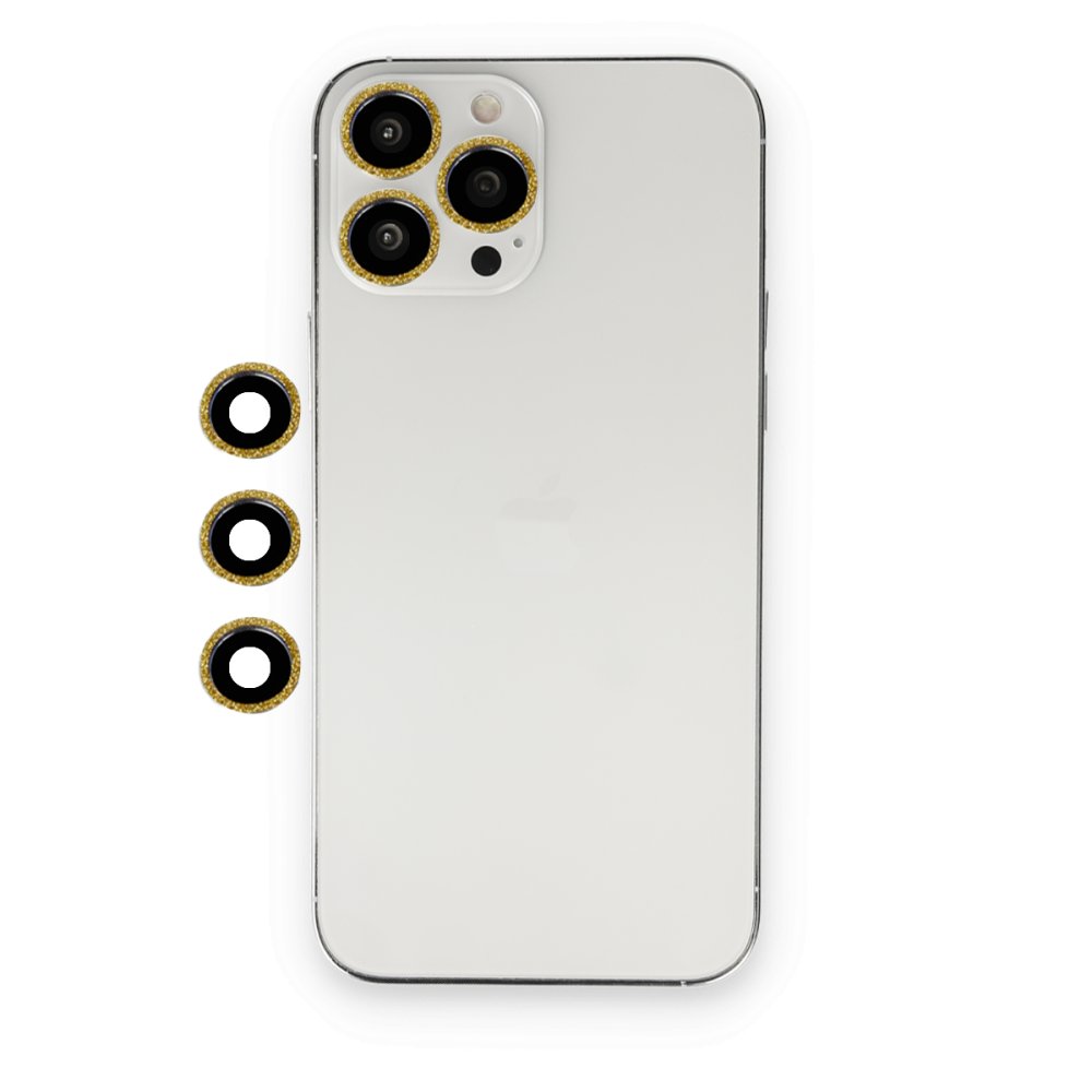 Newface iPhone 14 Pro Max Shine Kamera Lens - Gold