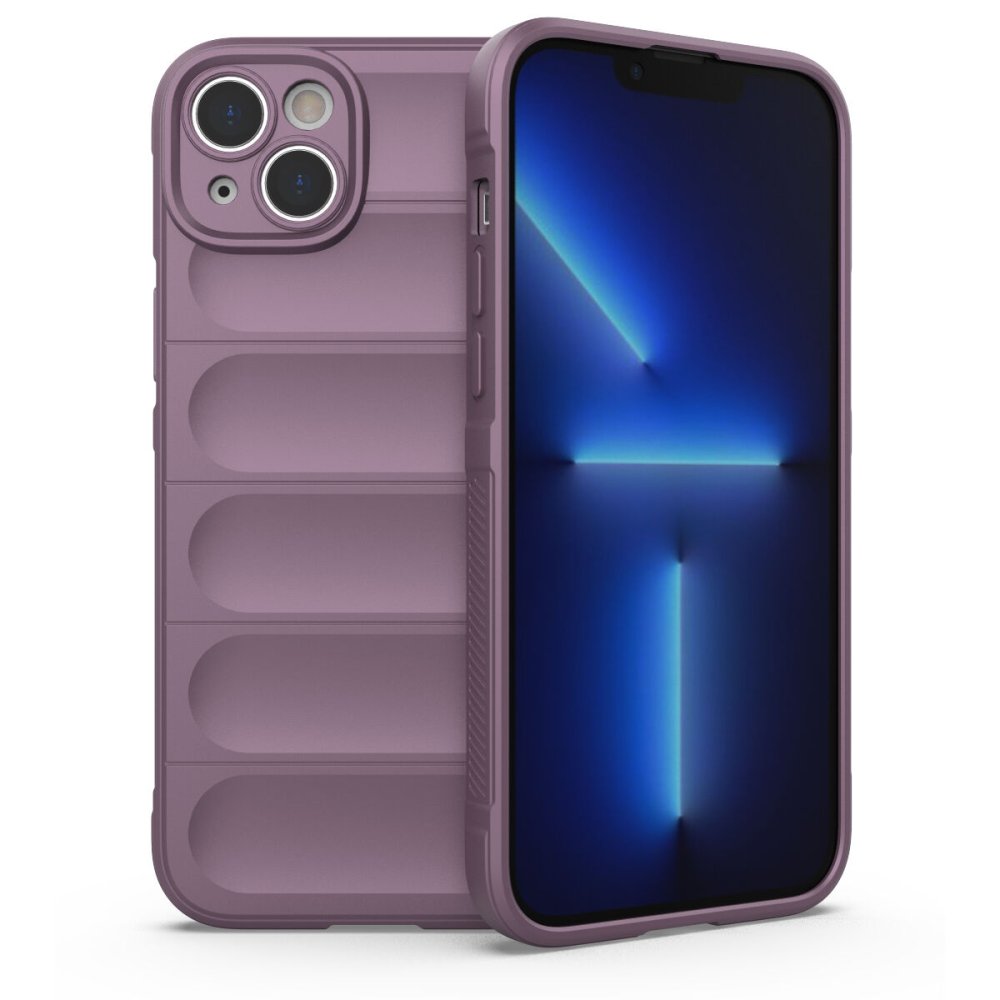 Newface iPhone 15 Kılıf Optimum Silikon - Mor