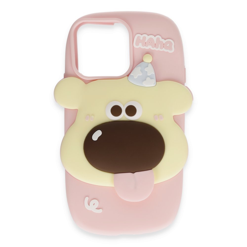 Newface iPhone 15 Kılıf Poky Karakter Silikon Kapak - Desen 6