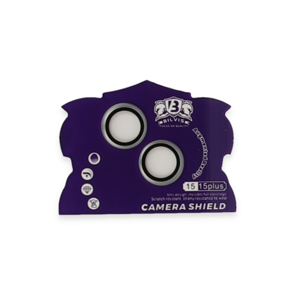 Newface iPhone 15 Plus Bilvis Titan Kamera Lens - Yeşil