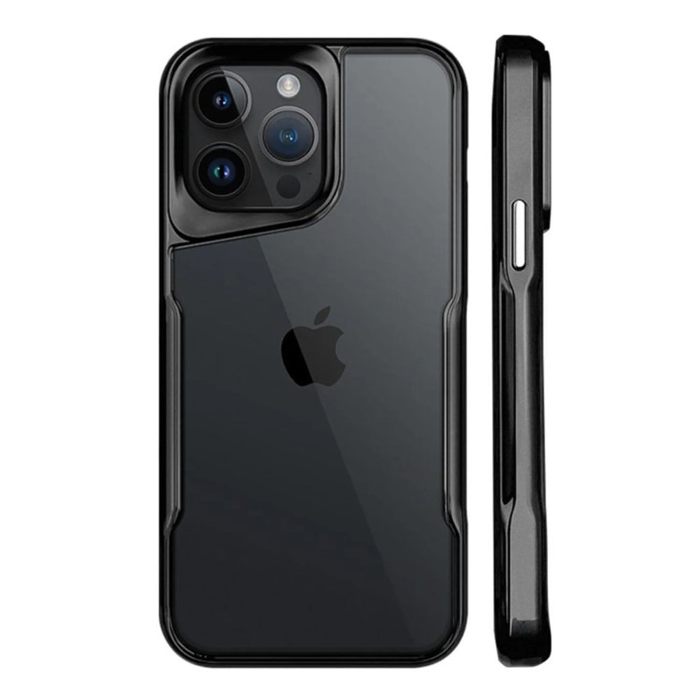 Newface iPhone 15 Pro Kılıf Boyi Silikon Kapak - Siyah