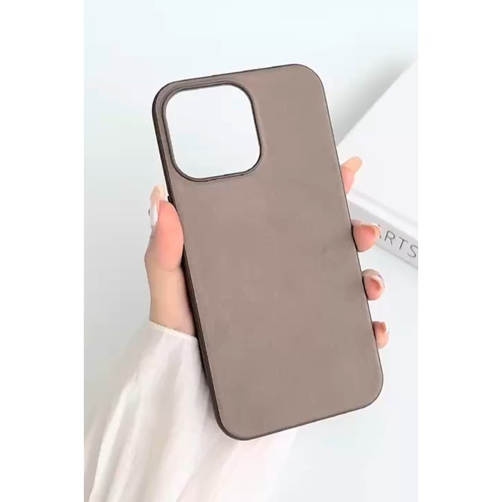 Newface iPhone 15 Pro Kılıf Karen Magsafe Kapak - Kahverengi