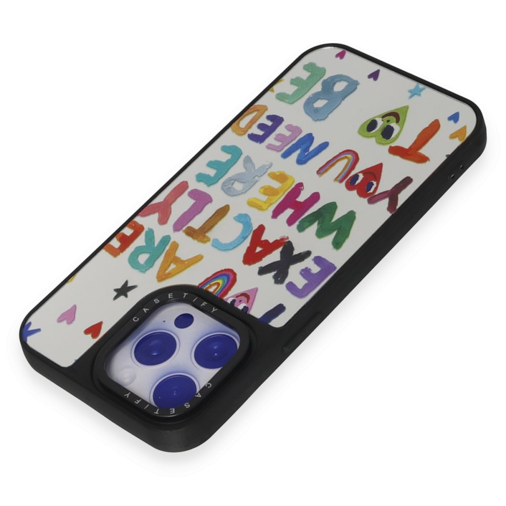 Newface iPhone 15 Pro Kılıf Mirror Desenli Kapak - Mirror - 10