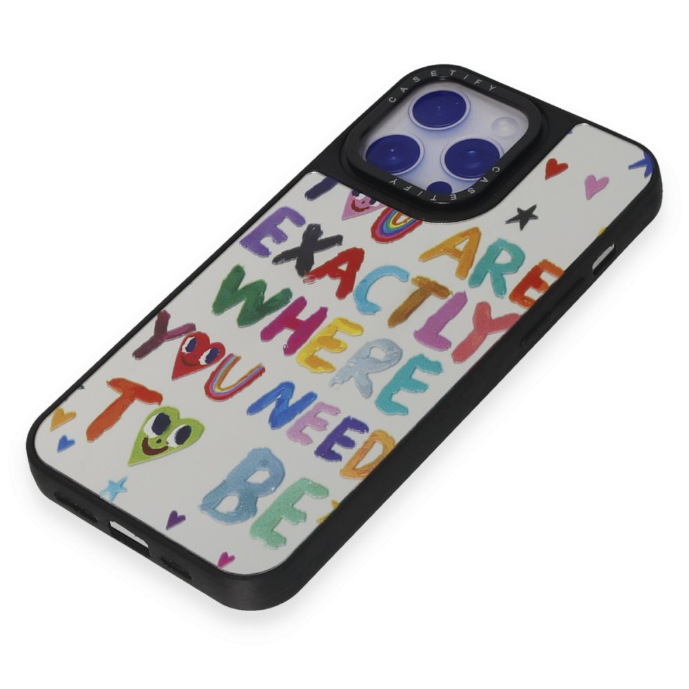 Newface iPhone 15 Pro Kılıf Mirror Desenli Kapak - Mirror - 10