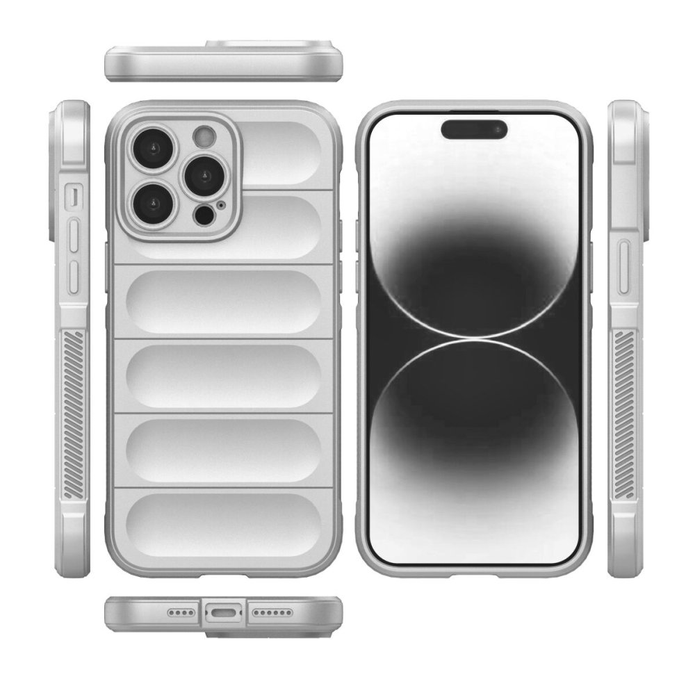 Newface iPhone 15 Pro Kılıf Optimum Silikon - Krem