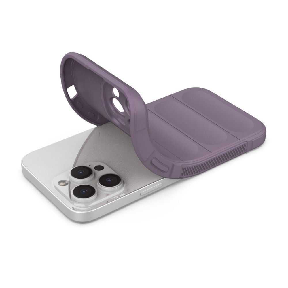 Newface iPhone 15 Pro Kılıf Optimum Silikon - Mor