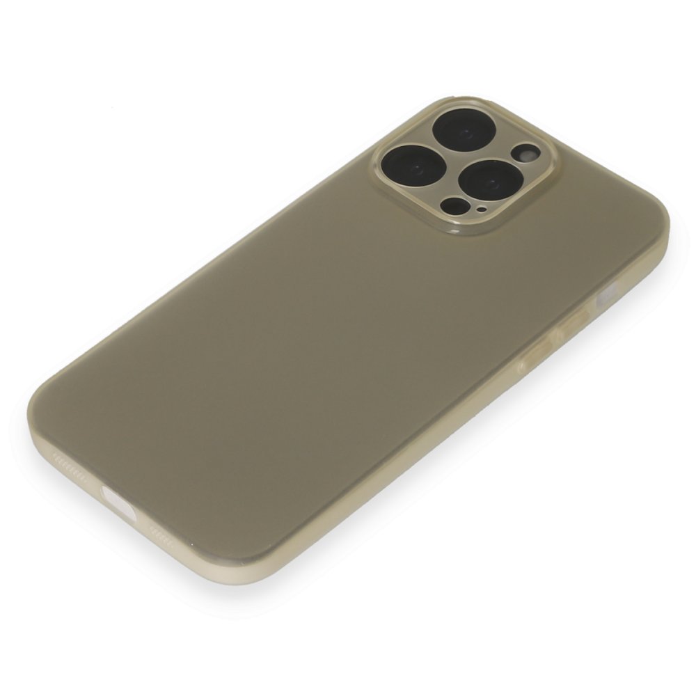 Newface iPhone 15 Pro Kılıf Puma Silikon - Gold
