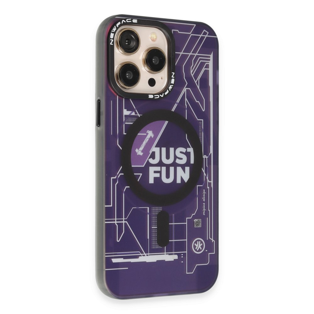 Newface iPhone 15 Pro Kılıf Venüs Magneticsafe Desenli Kapak - Venüs - 1