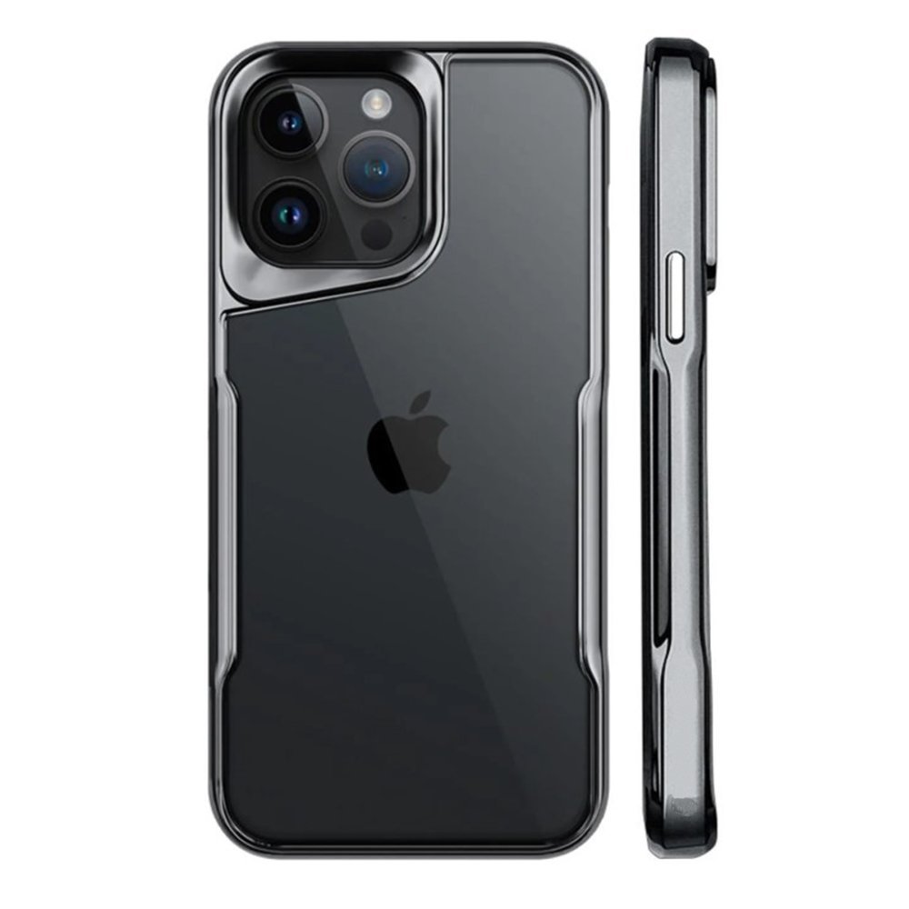 Newface iPhone 15 Pro Max Kılıf Boyi Silikon Kapak - Titan Gri