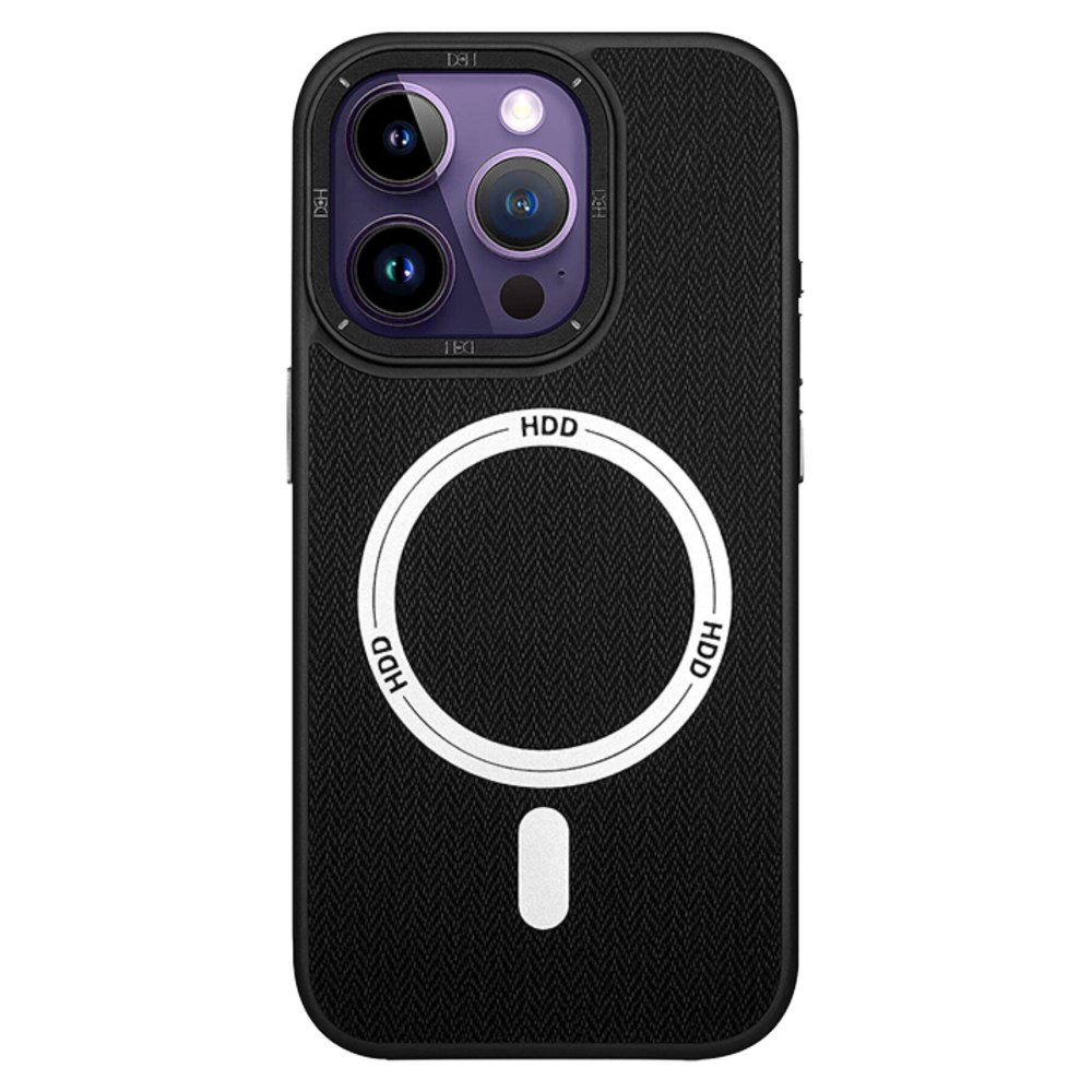 HDD iPhone 15 Pro Max Kılıf HBC-157 Granada Magneticsafe Kapak - Siyah