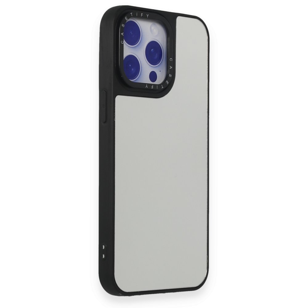 Newface iPhone 15 Pro Max Kılıf Mirror Desenli Kapak - Mirror - 16