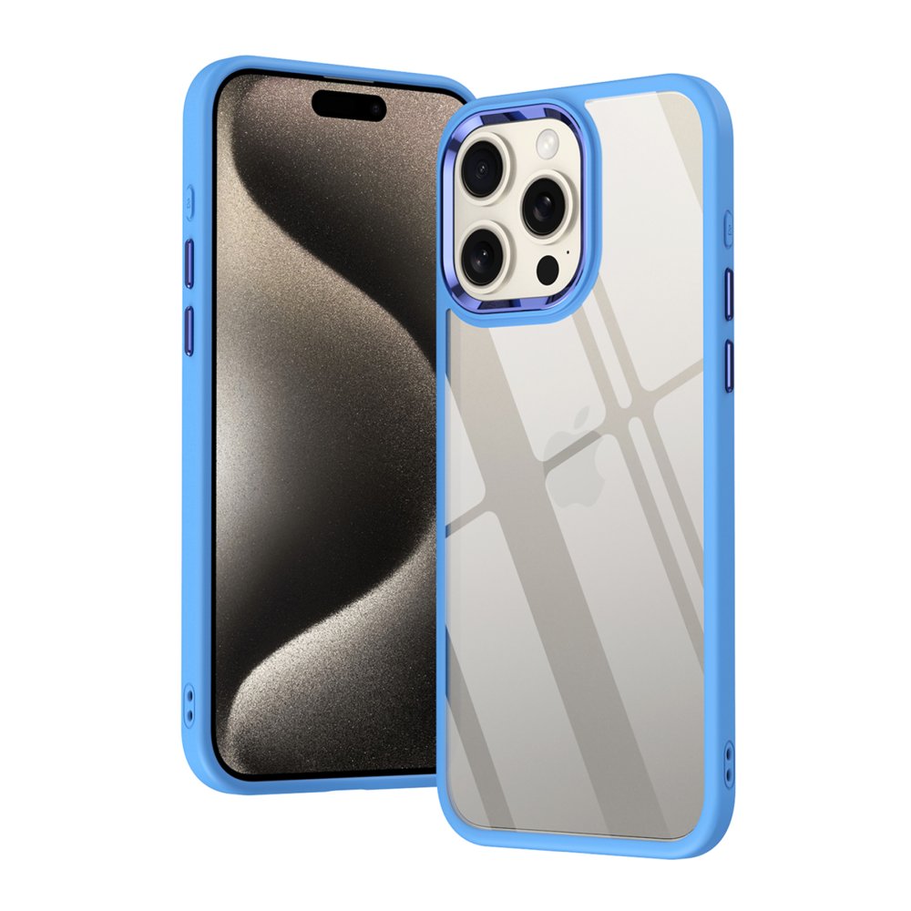 Newface iPhone 15 Pro Max Kılıf Power Silikon - Siyah