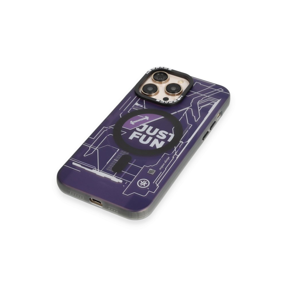 Newface iPhone 15 Pro Max Kılıf Venüs Magneticsafe Desenli Kapak - Venüs - 1