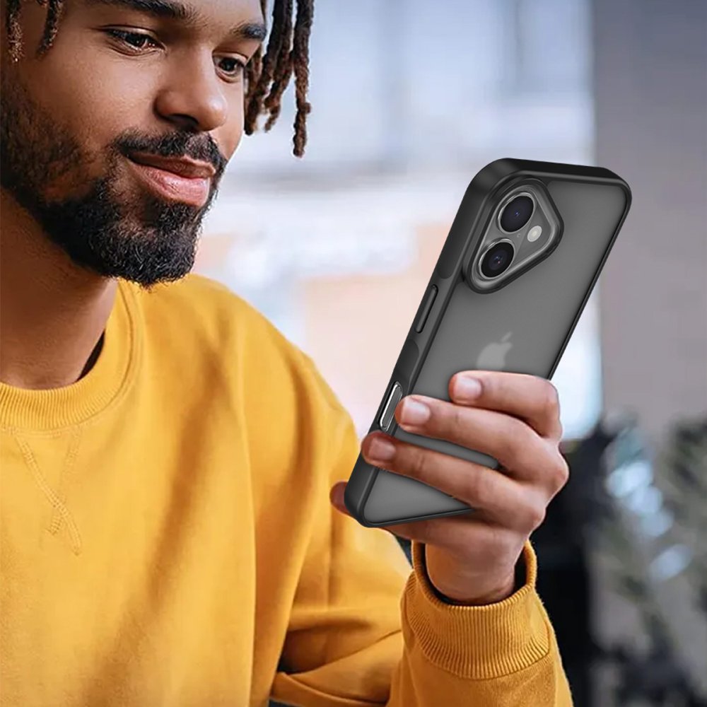 Newface iPhone 16 Kılıf Elegant Kapak - Lacivert