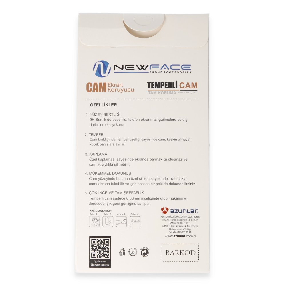 Newface iPhone 16 Plus 3D Antistatik Hayalet Cam Ekran Koruyucu