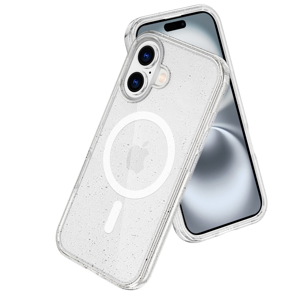 Newface iPhone 16 Plus Kılıf Glow Magsafe Kapak - Şeffaf
