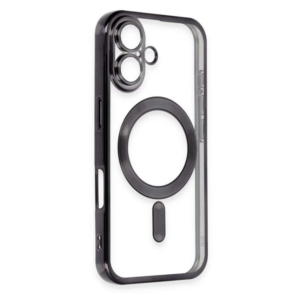 Newface iPhone 16 Plus Kılıf Kross Magneticsafe Kapak - Siyah