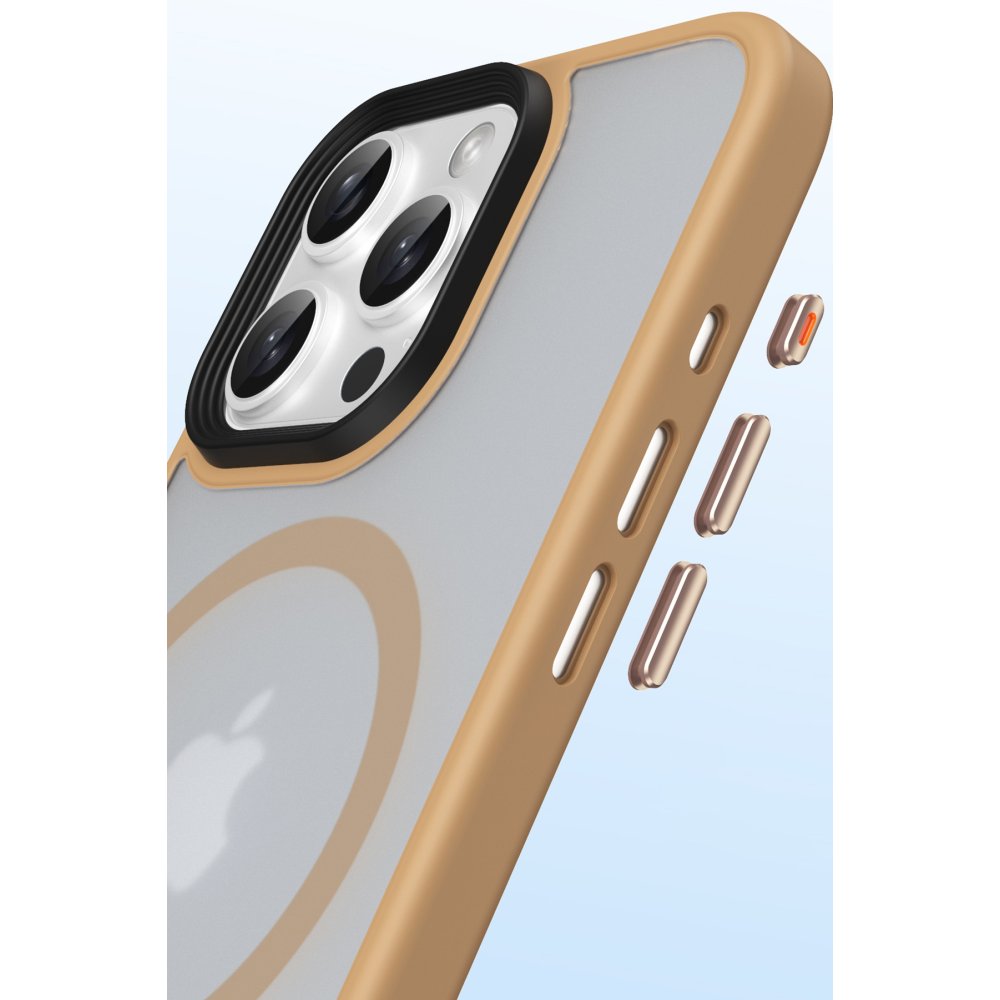 Newface iPhone 16 Pro Max Kılıf Trex Magneticsafe Kapak - Siyah