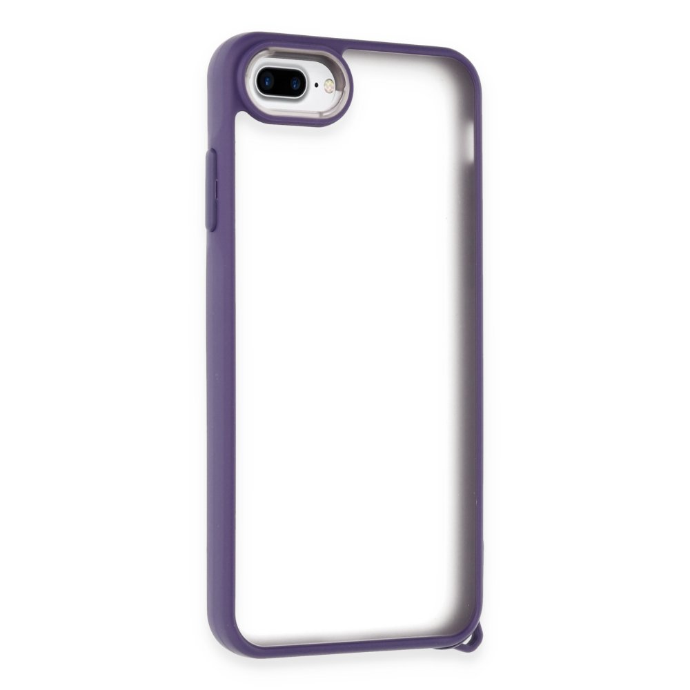 Newface iPhone 6 Kılıf Elegant Kapak - Derin Mor