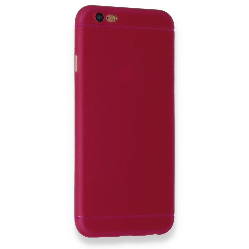 Newface iPhone 6 Kılıf PP Ultra İnce Kapak - Pembe