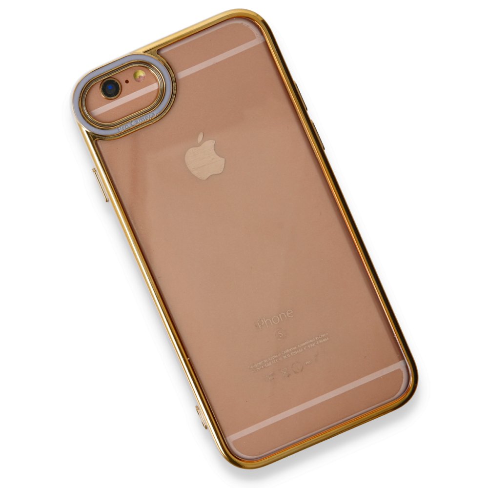 Newface iPhone 6 Plus Kılıf Liva Lens Silikon - Lila