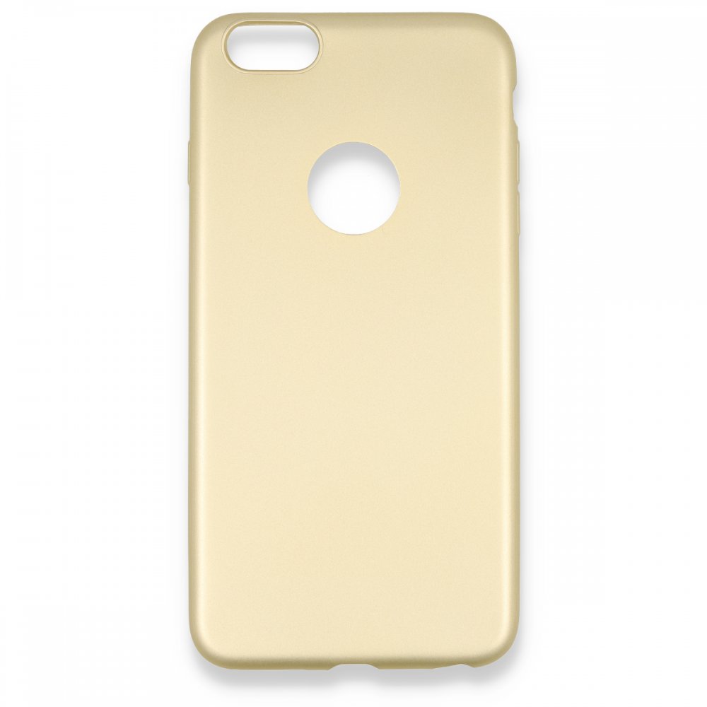 Newface iPhone 6 Plus Kılıf First Silikon - Gold