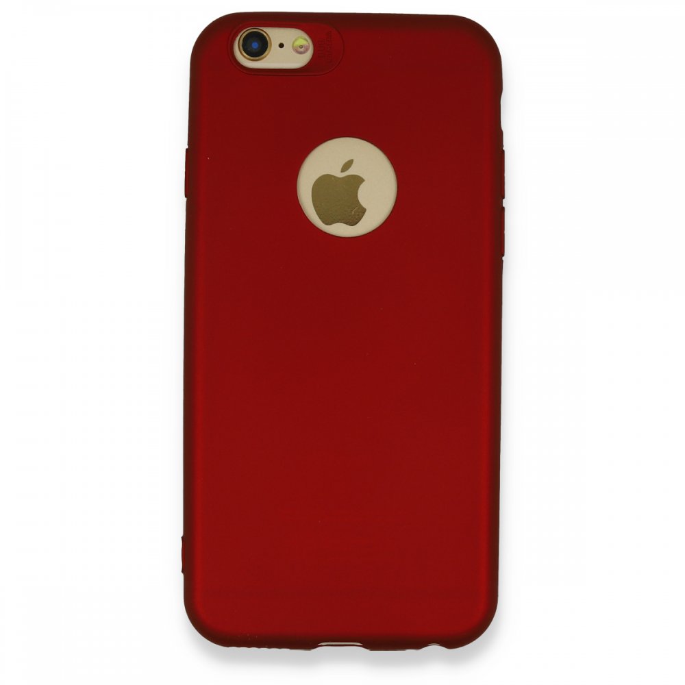 Newface iPhone 6 Kılıf First Silikon - Bordo