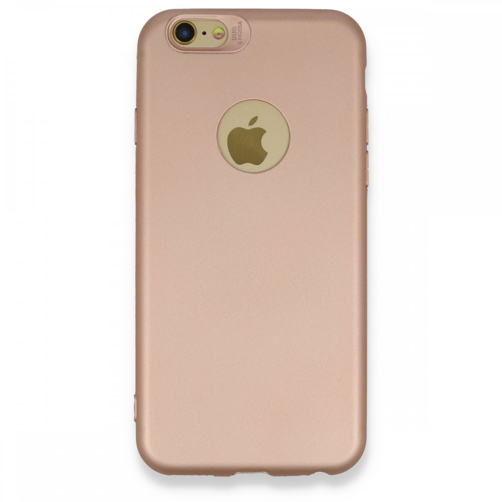 Newface iPhone 6 Kılıf First Silikon - Rose Gold