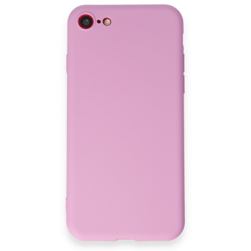 Newface iPhone 7 Kılıf First Silikon - Açık Mor