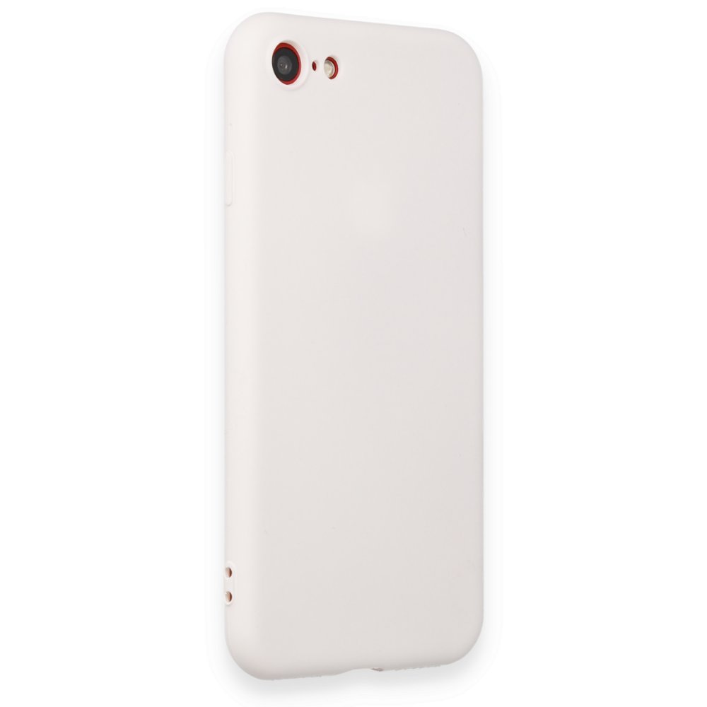 Newface iPhone 7 Kılıf First Silikon - Beyaz