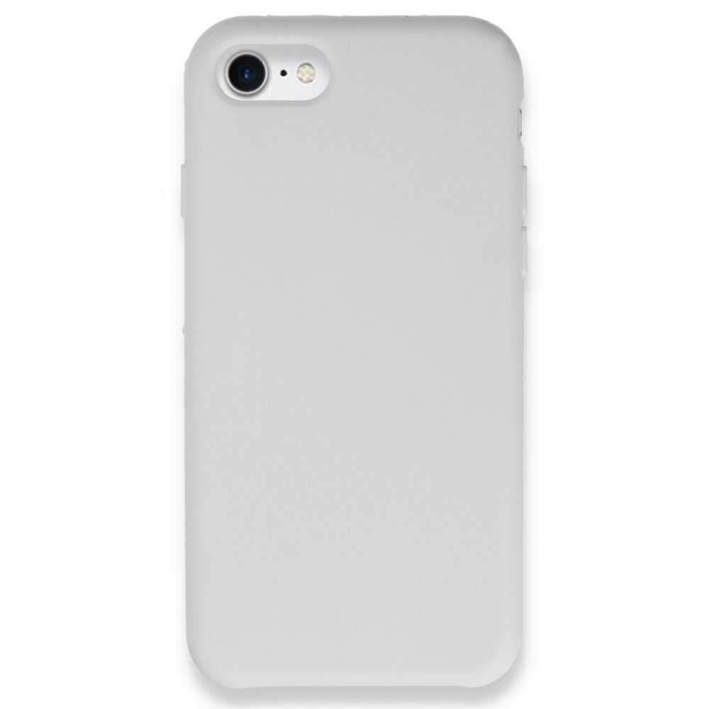 Newface iPhone 8 Kılıf Lansman Legant Silikon - Beyaz
