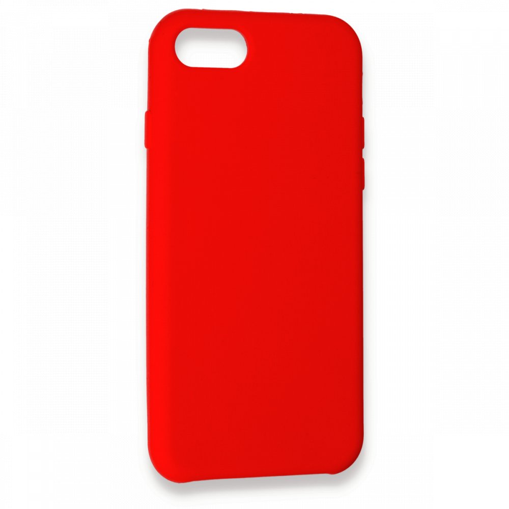 Newface iPhone 7 Kılıf Lansman Legant Silikon - Kırmızı