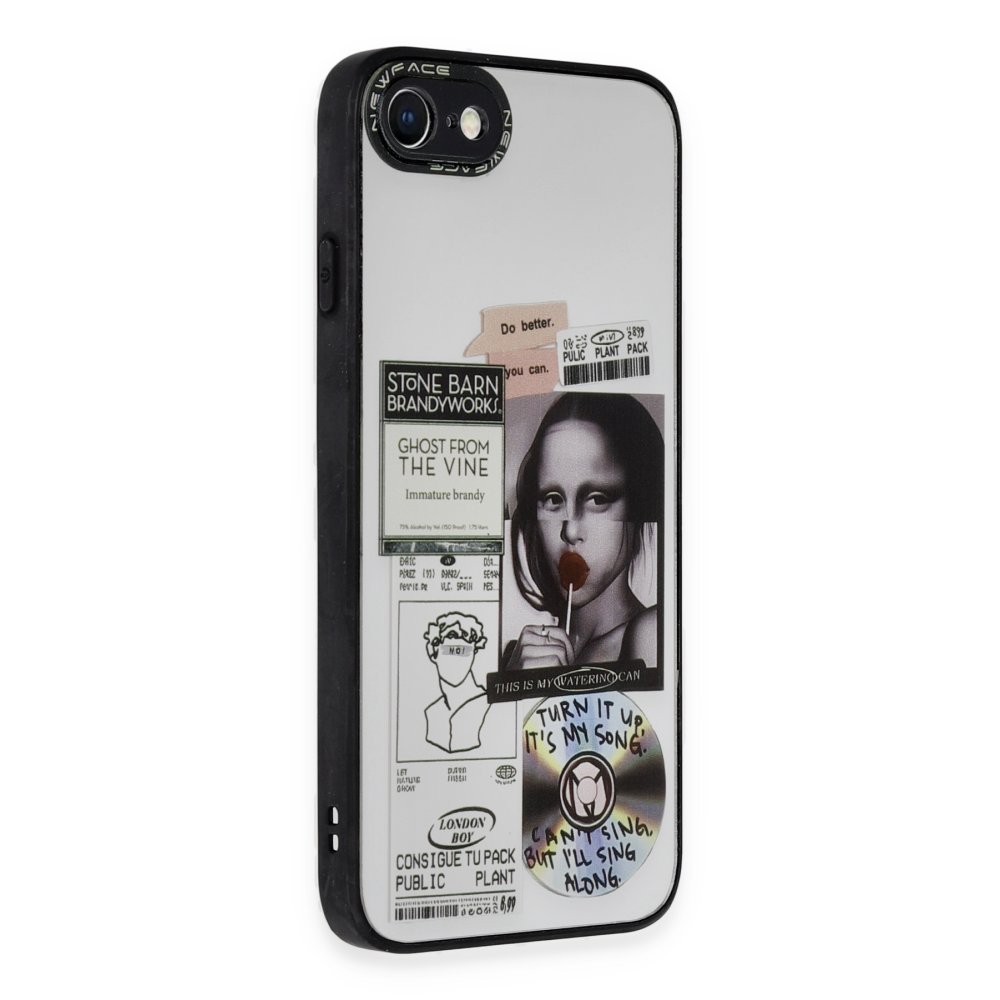Newface iPhone 7 Kılıf Mirror Desenli Kapak - Mirror - 2