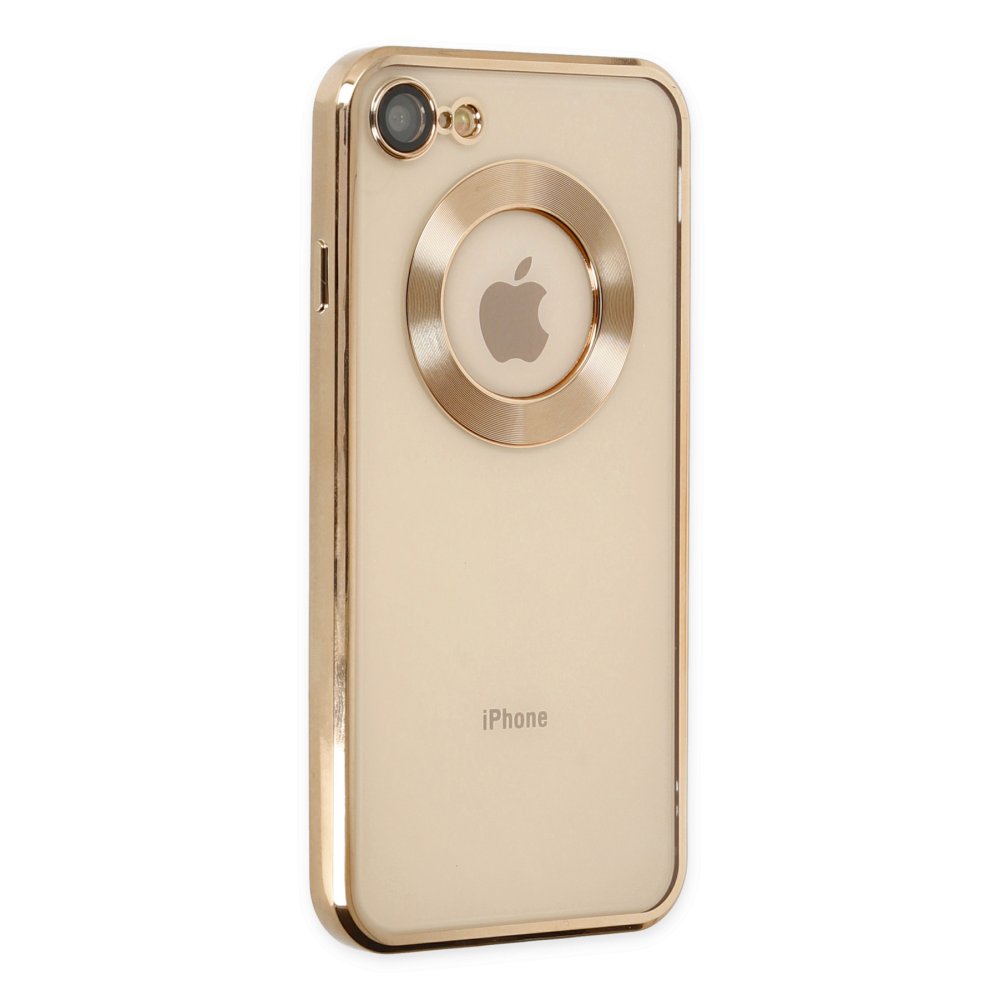 Newface iPhone 7 Kılıf Slot Silikon - Gold