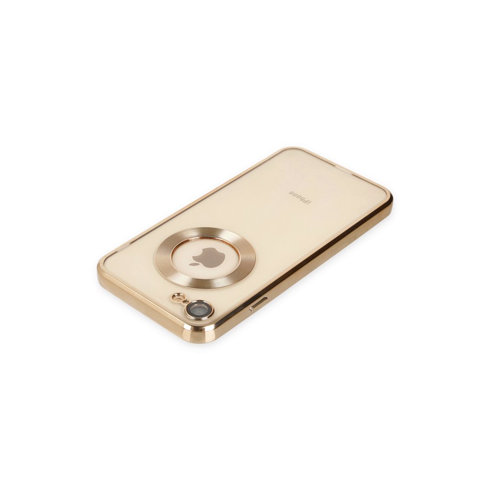 Newface iPhone 7 Kılıf Slot Silikon - Gold
