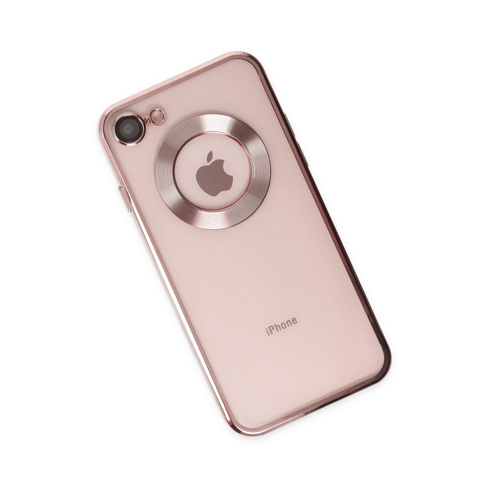 Newface iPhone 7 Kılıf Slot Silikon - Rose Gold