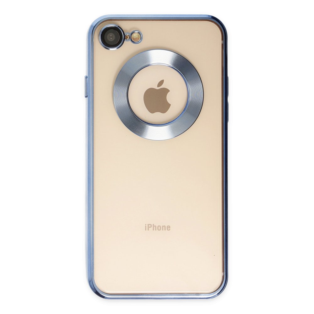 Newface iPhone 7 Kılıf Slot Silikon - Sierra Blue