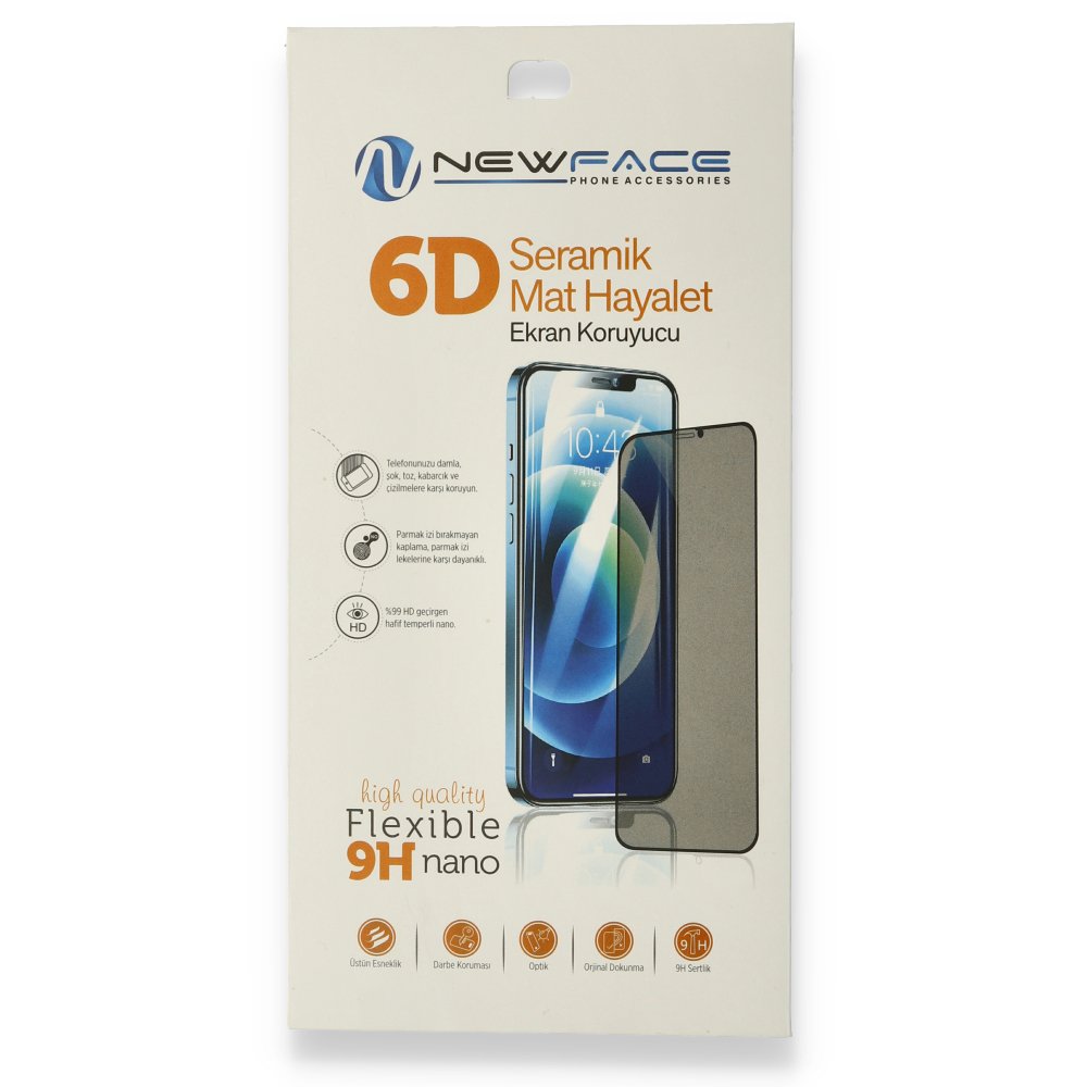 Newface Samsung Galaxy A72 6D Mat Seramik Hayalet Nano Ekran Koruyucu