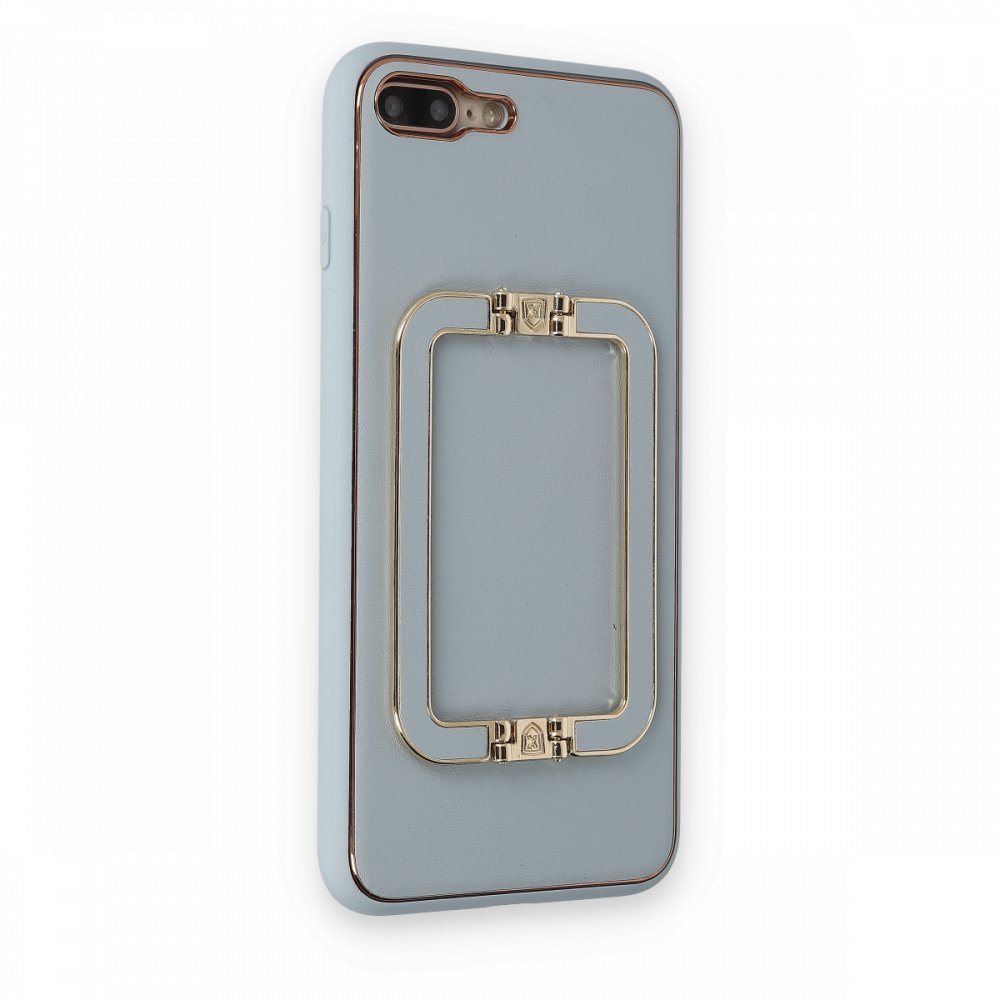 Newface iPhone 7 Plus Kılıf Coco Elit Kapak - Turkuaz