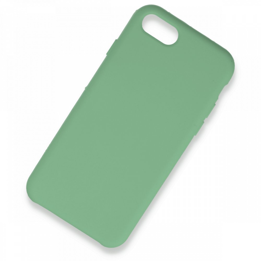 Newface iPhone 8 Plus Kılıf Lansman Legant Silikon - Yeşil